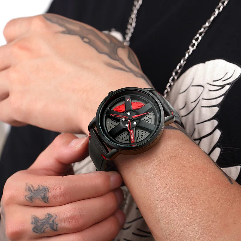 Revolver Leather Watch