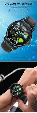 Revolver Leather Watch