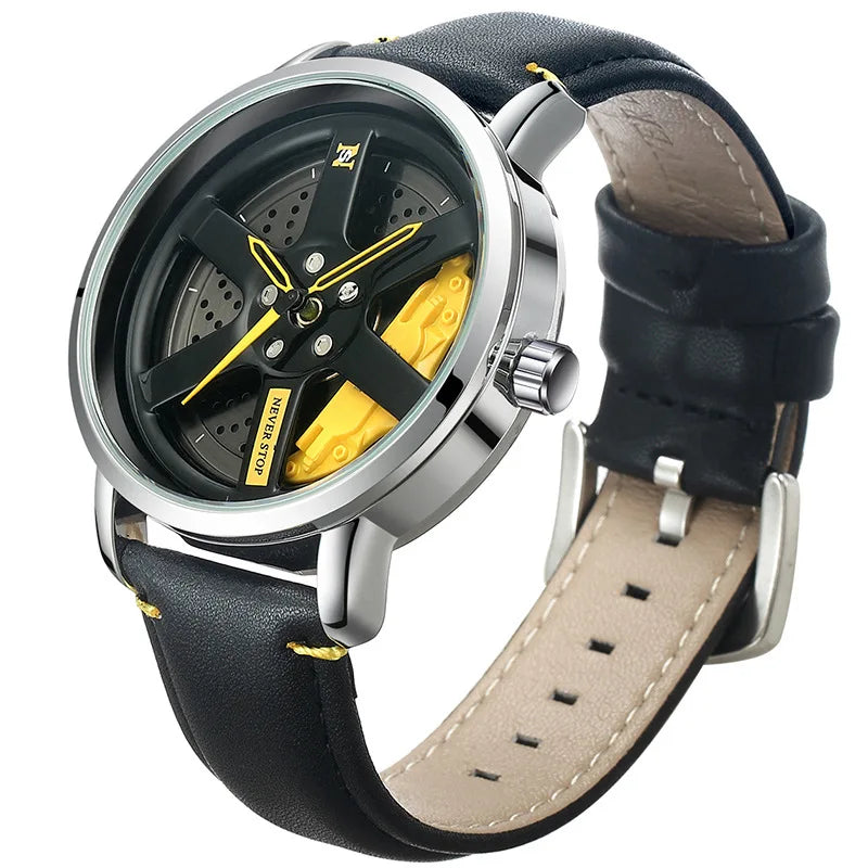 Revolver Leather Watch