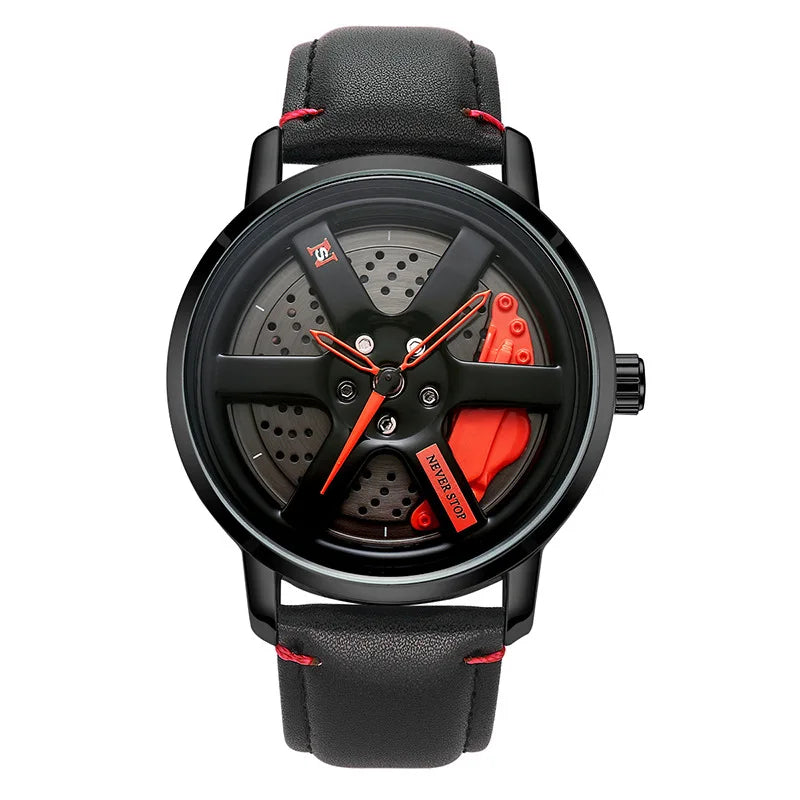 Revolver Leather Watch