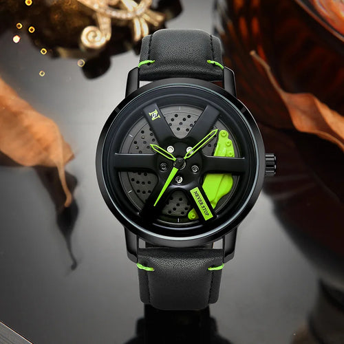 Revolver Leather Watch