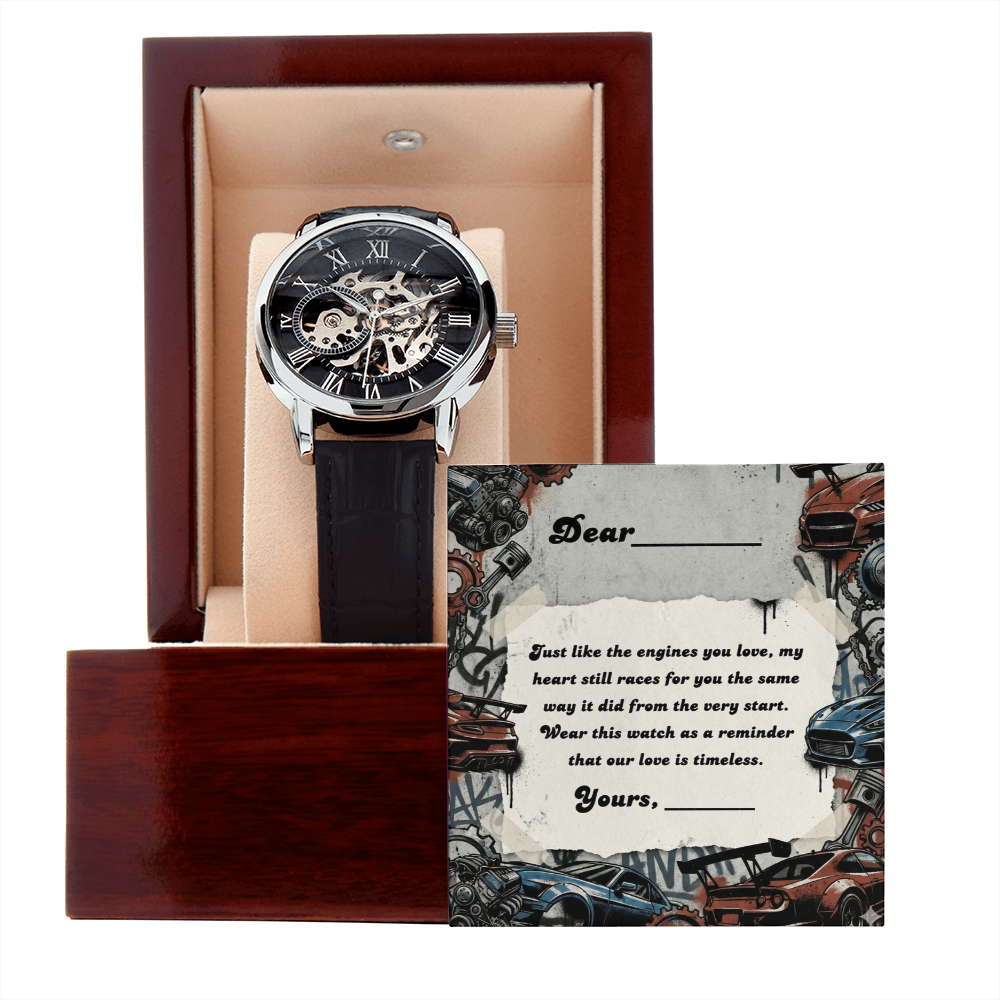 Racing Engines Watch (Made in USA)