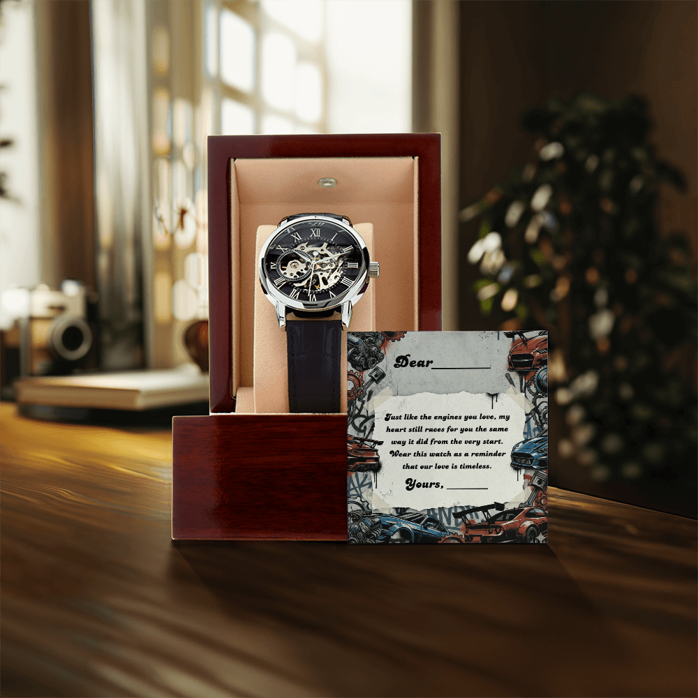 Racing Engines Watch (Made in USA)