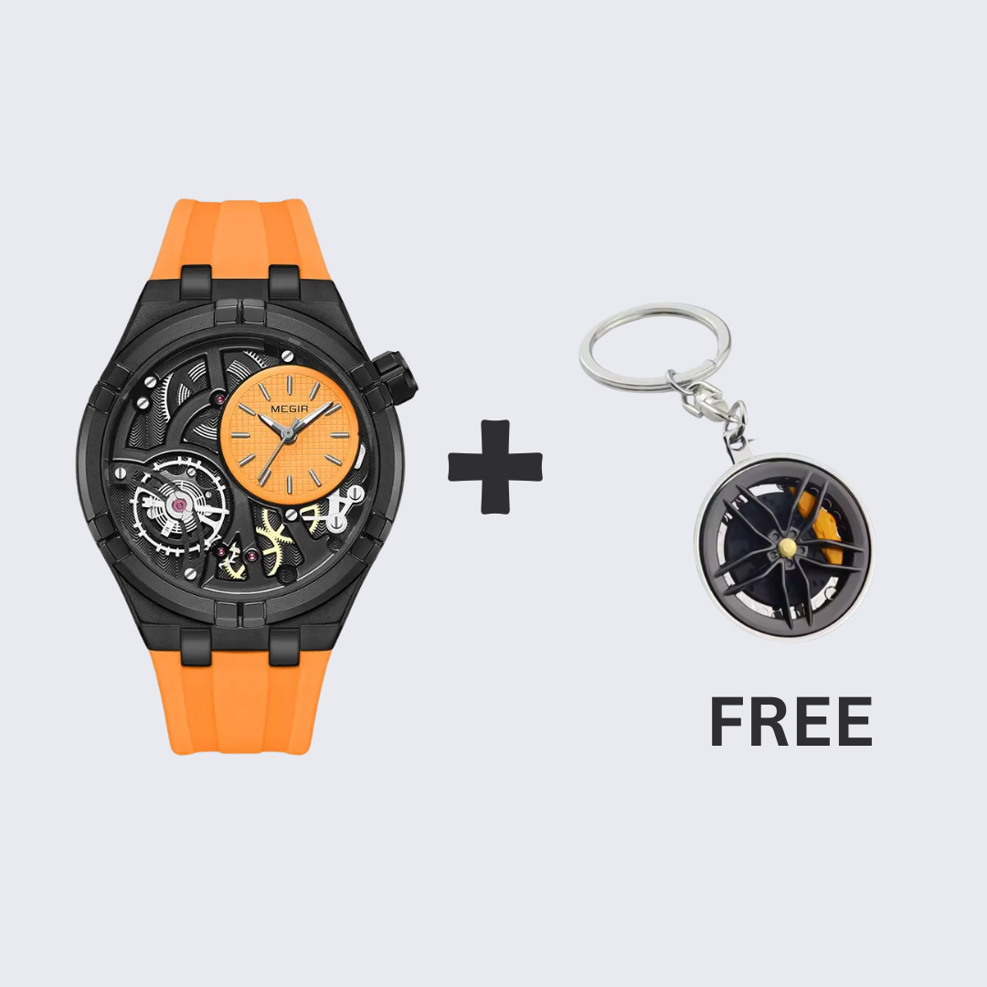 Torque Noble (Orange) + FREE RotaWheel Keychain (Yellow)